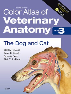 cover image of Color Atlas of Veterinary Anatomy, Volume 3, the Dog and Cat